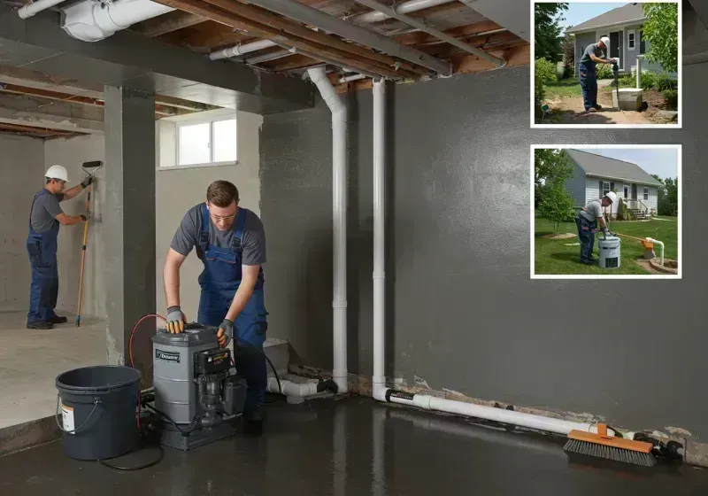 Basement Waterproofing and Flood Prevention process in Bellair-Meadowbrook Terrace, FL